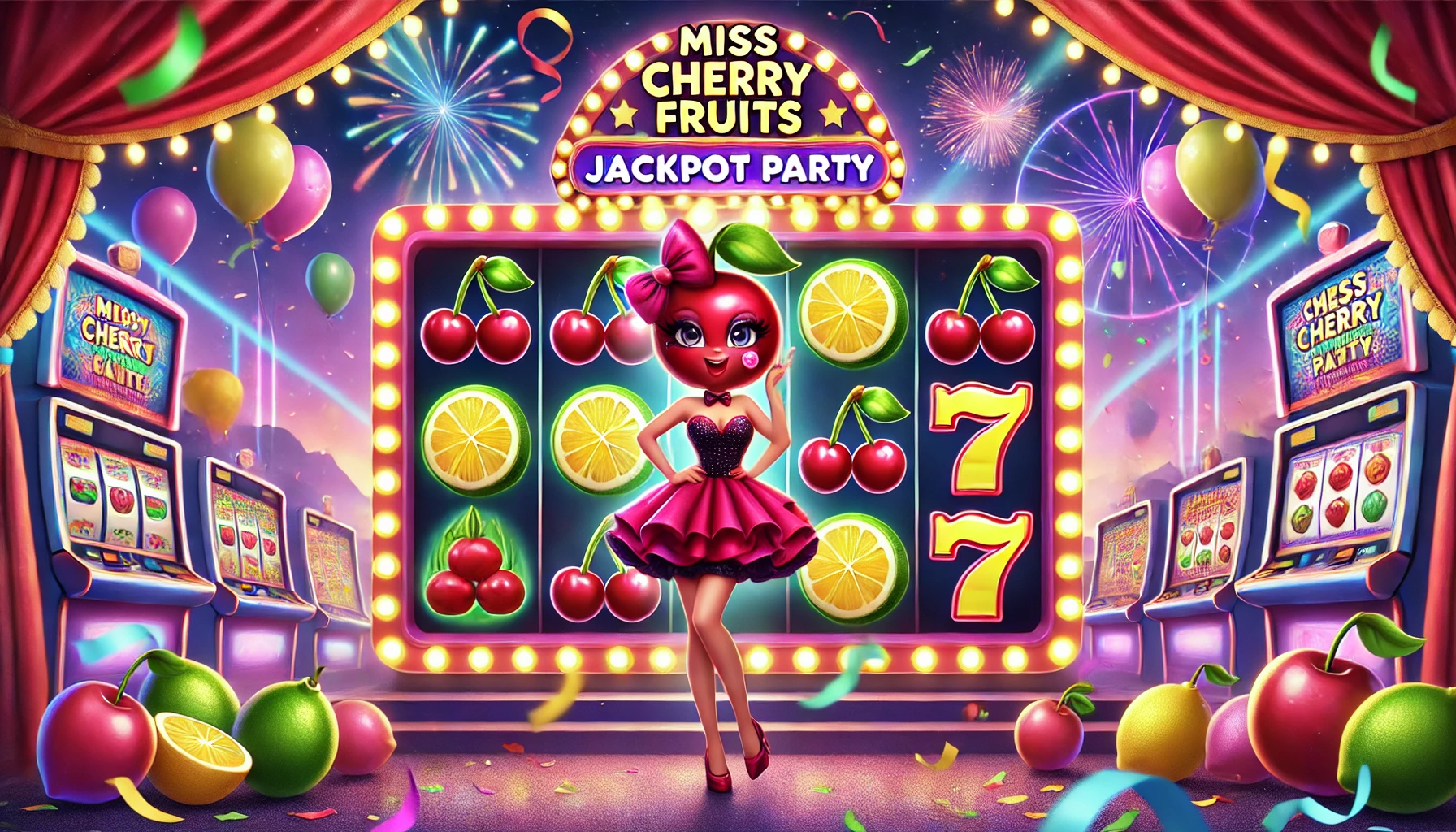 Miss Cherry Celebration Fruits Jackpot Party